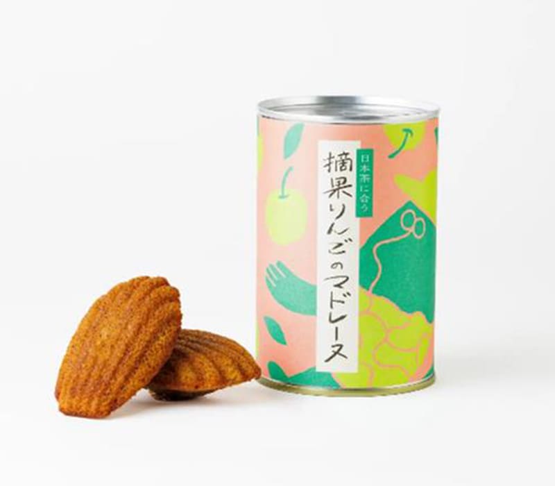 摘果りんごのマドレーヌ